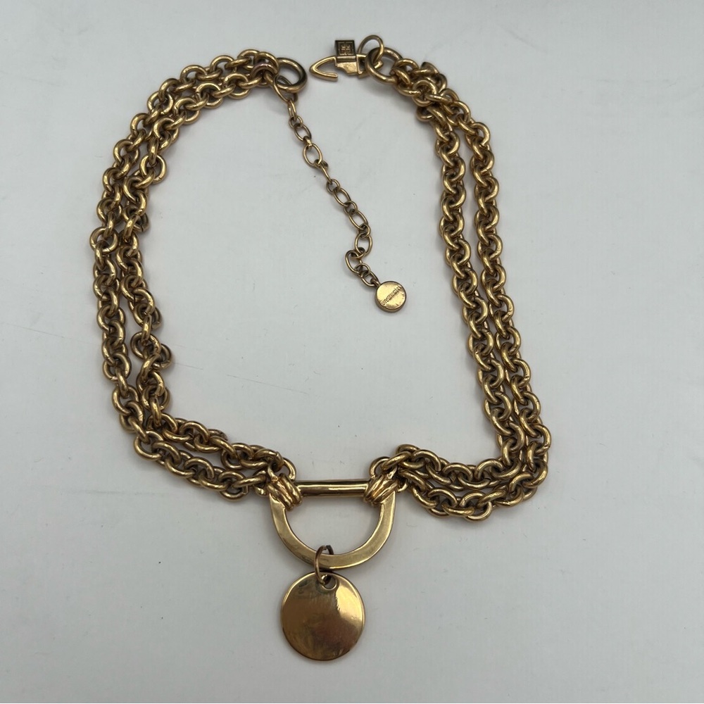 Givenchy Gold Chain Necklace and Earring Set - Picture 5 of 12